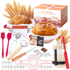 Moozetiz sourdough starter kit box and contents