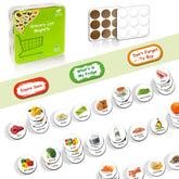 M MORCART 93 Food Magnets for Fridge product set