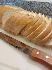More EStore 12 Inch Bread Knife stainless blade hardwood handle