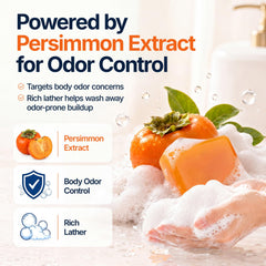 Odor control Morovan Persimmon Soap for elderly adults