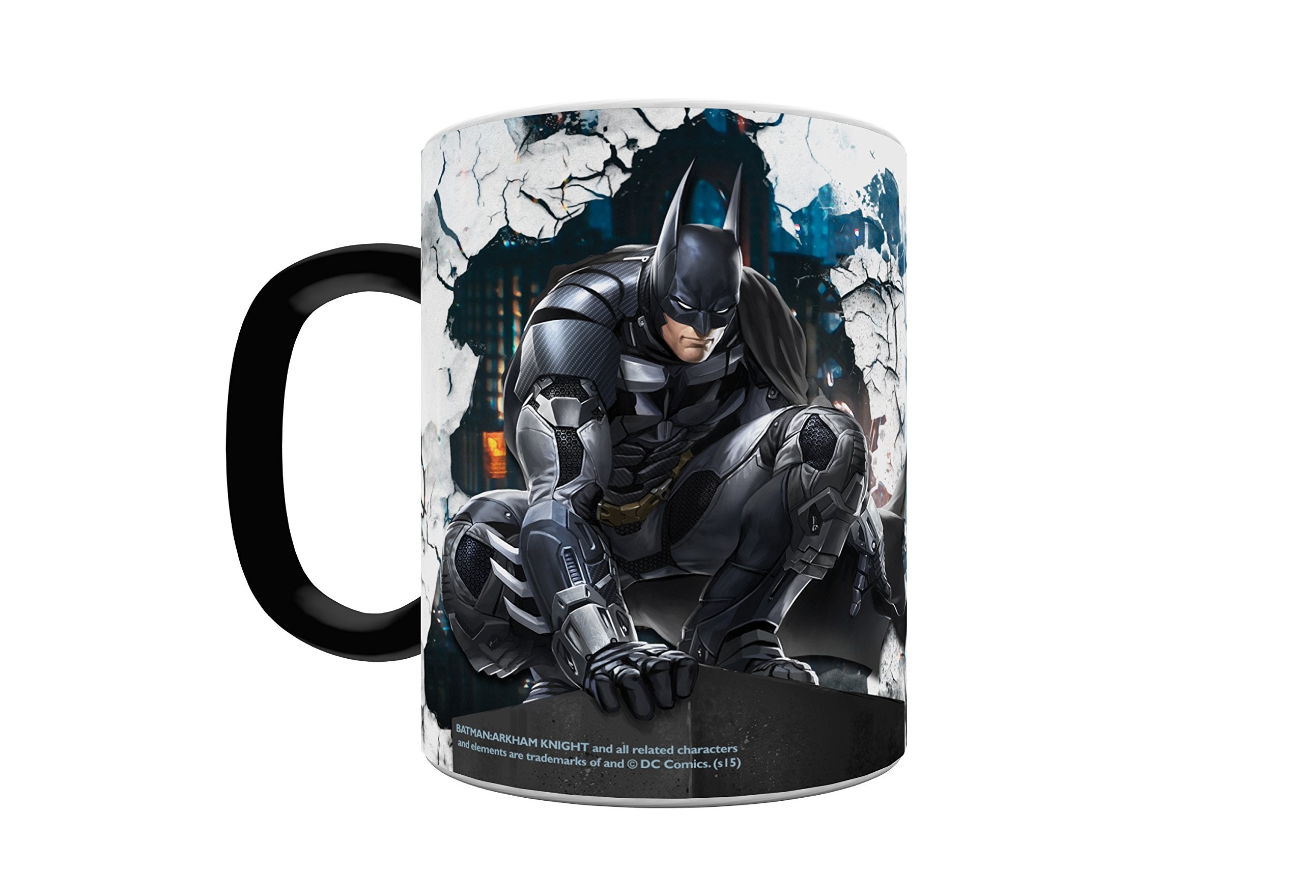 Morphing Mugs Batman Arkham Knight ceramic mug black 325ml