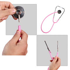 MorTime stethoscope metal plastic materials image