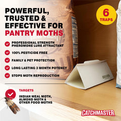 odorless indoor moth trap applied in kitchen storage