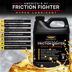 Motorkote heavy duty hyper lubricant engine treatment bottle black