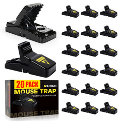 Mouse Traps Indoor for Home reusable ABS plastic body