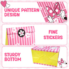 Mouse party gift bags size 22 x 12 x 8 cm