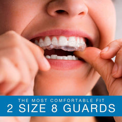 Mouth guard for sleeping two sizes available