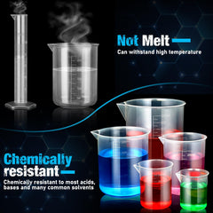 moveland plastic beaker set