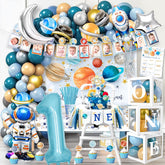 MOVINPE First Trip Around The Sun birthday decorations package contents