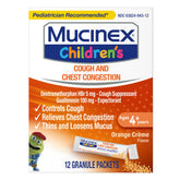 Mucinex Children's Mini-Melts orange creme 12ct box