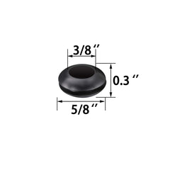 50 pack rubber airlock grommets for fermenter lids