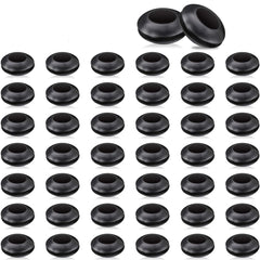 Mudder airlock grommet black 5/8 outer diameter 3/8 inner diameter for mason jars