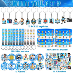Mukity soccer star birthday party supplies box image