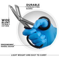 Non-stick fluoride-coated surface for precise cuts