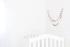 28 felt balls total garland suitable for decor