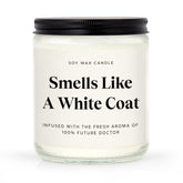 musaecoin future doctor candle 7oz lavender scent