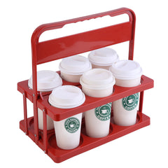 musbus reusable drink carrier with handle for delivery drivers