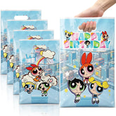 MUSNOW 30pcs Power Girls Gift Bags red 04 for birthday party