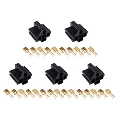 MUYI 5 Pack truck relay connector 5 pin 12V