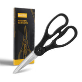 Muzziz Kitchen Scissors All Purpose heavy duty stainless steel with soft grip handle