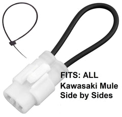 Muzzys Seat Belt Bypass Kawasaki Mule all years models image 2
