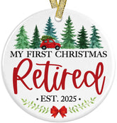 My First Christmas Retired Ornament 2025 3 inch ceramic keepsake