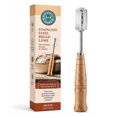 My Rustic Roots bread lame with curved blade