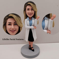 MYBOBBLE custom bobblehead pharmacist graduation image 2