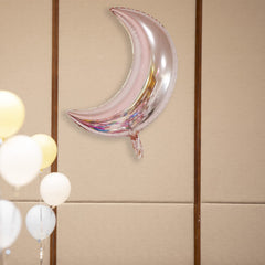 Mylar moon balloon 24 inch for baby shower