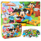MZZOTOY puzzles for kids ages 4-8 metal box