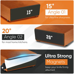 N45 Magnetic angle guide for 15° and 20° sharpening on knives