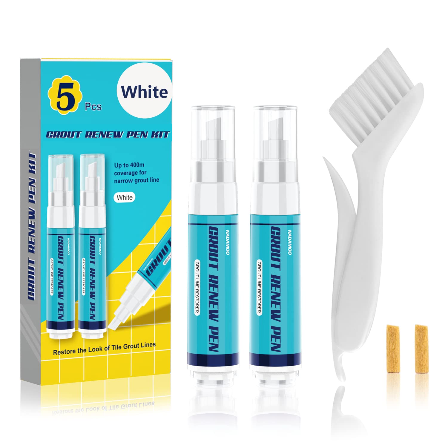 NADAMOO grout pen kit 2-pack product bundle