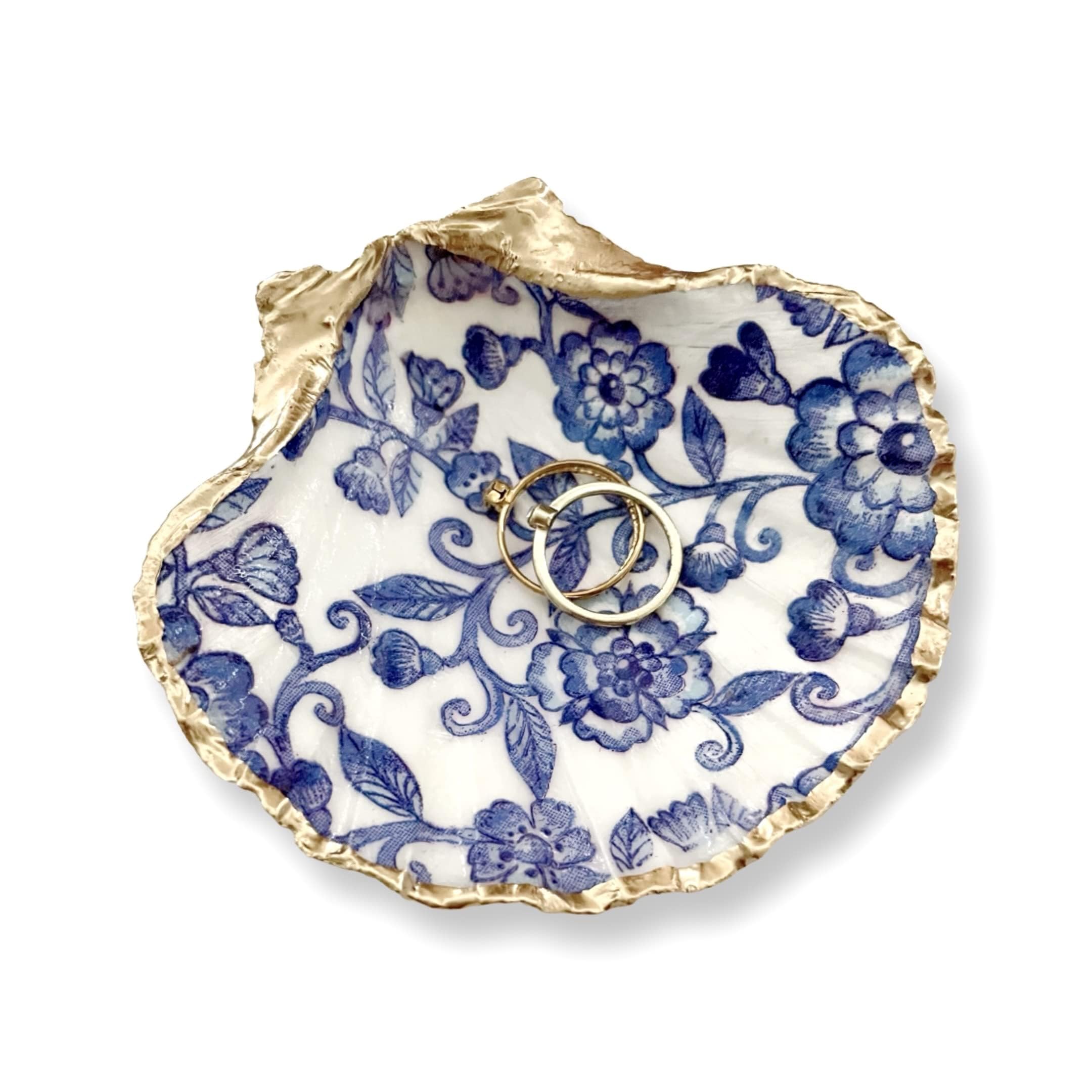 nafiart studio shell trinket dish handcrafted in northern virginia