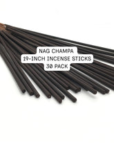 19 inch jumbo Nag Champa natural Joss incense sticks