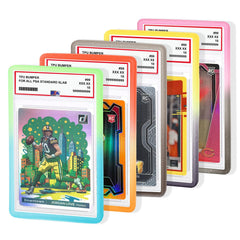 NAKIS Slab Guard 5-pack for PSA graded cards gradient colors