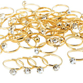 Naler 52 packs golden diamond engagement rings product group