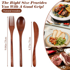 Nanmu wood utensils durable and easy to clean
