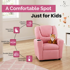 Close up of pink stain-resistant PVC upholstery on chair