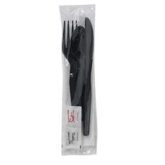 Medium weight polypropylene cutlery black color for durability