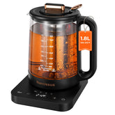Narcissus Electric Kettle Temperature Control ±5℉ 1.8L glass body