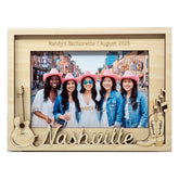 Nashville Picture Frame 5x7 size with guitar motif