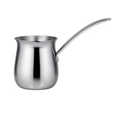 Natier 20 oz stainless steel Turkish coffee pot with non-drip spout