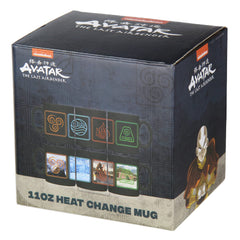 Color changing heat reactive Avatar mug with emblems