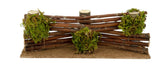 Nativity Set Fence 8x2.5x3 inches Italian made