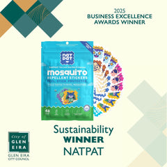48 pack NATPAT mosquito patches packaging