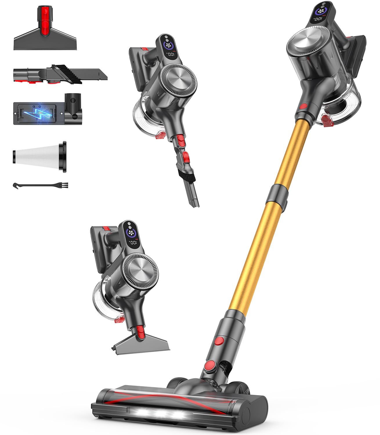 Natrogix cordless vacuum cleaner main unit