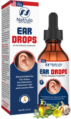 Natrulo Ear Drops for Ear Infection bottle label