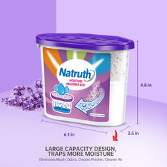 NATRUTH closet dehumidifier lavender in use image