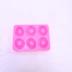 Flat back peach rings mold suitable for resin casting