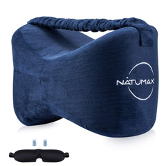 Memory foam knee pillow for sciatica relief NATUMAX